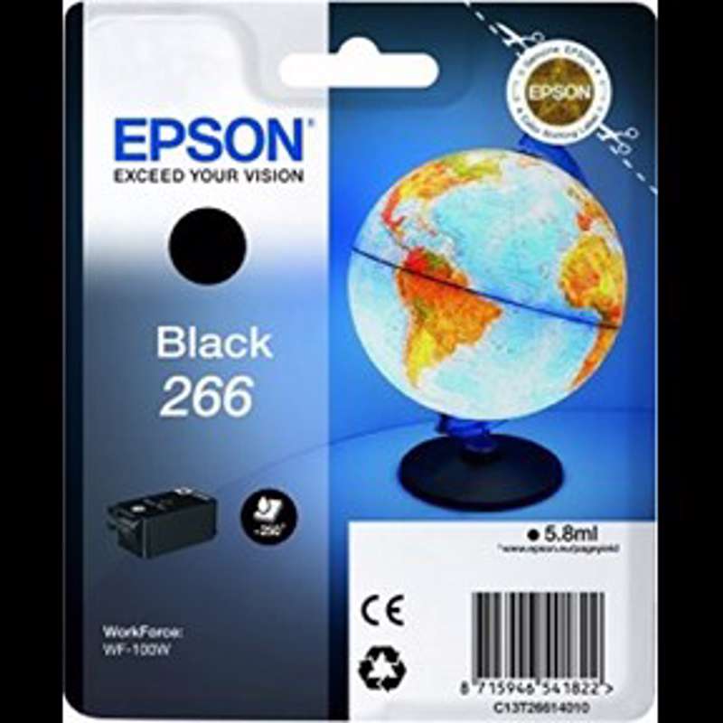 Farvepatron Epson T266 sort