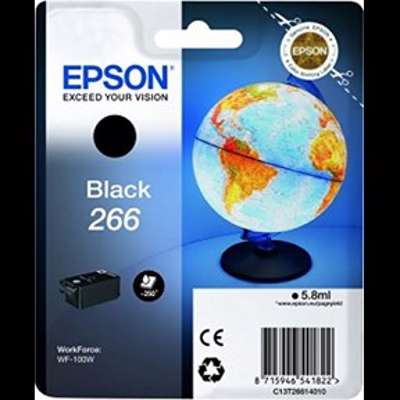 Farvepatron Epson T266 sort