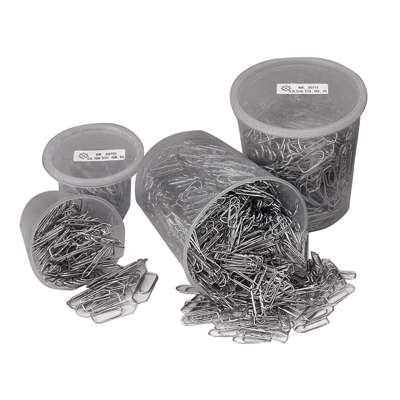 Clips Esselte 25mm i plastdåse 1000stk/pk 30710