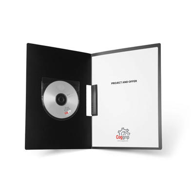 CD-lomme m/klap 127x127mm selvklæb. 6stk/pk