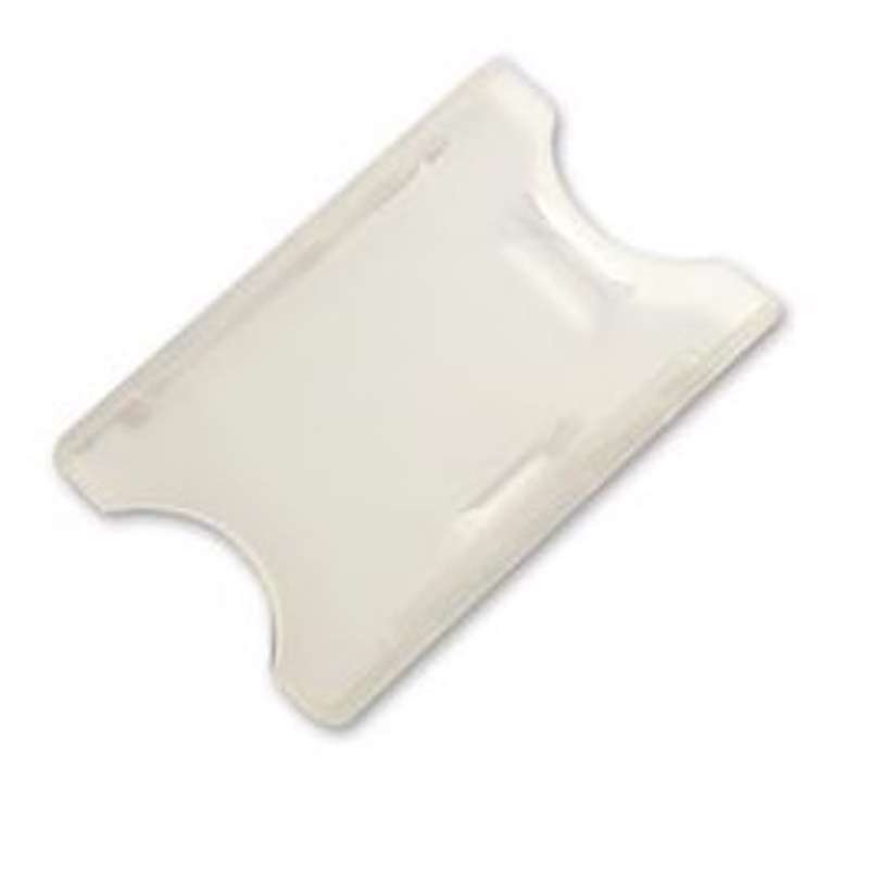 Kortholder 54x86 frostet hård plast, å.h.v.