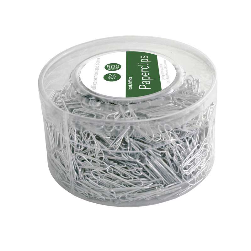 Clips BNT 26mm blanke 1000stk/pak