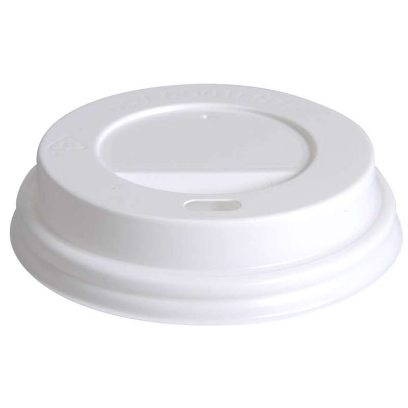 Låg t/ bæger Ø8cm Gastro-Line 100 stk/kar hvid