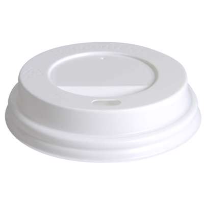 Låg t/ bæger Ø8cm Gastro-Line 100 stk/kar hvid