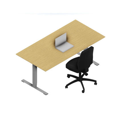 Hæve-sænkebord Dencon X1798 1800x900 alu stel eg pl