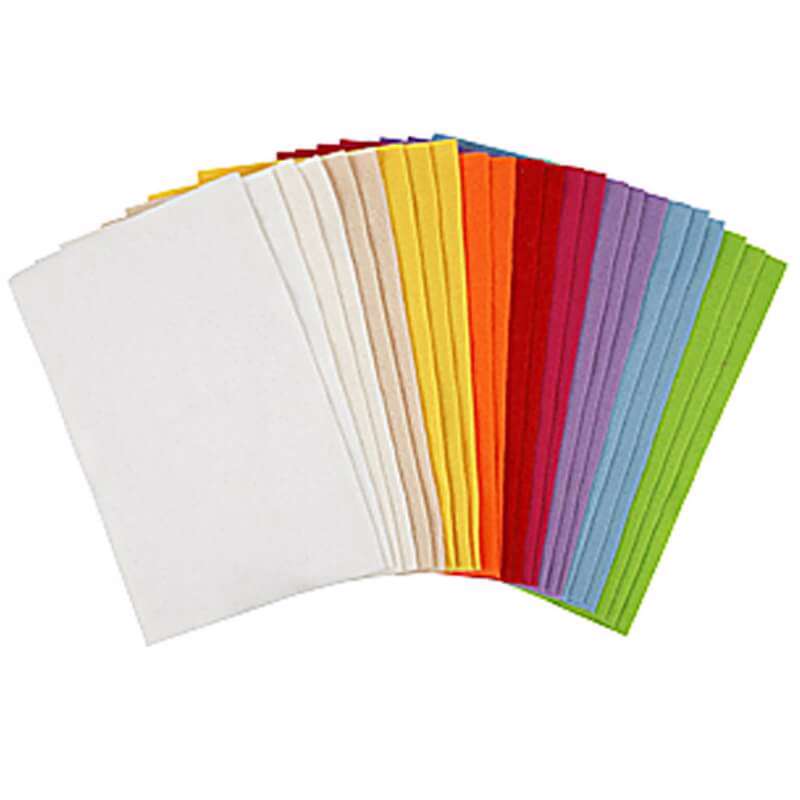 Hobbyfilt Creas 20x30 ass. farver /24