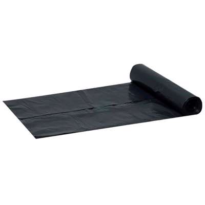 Affaldssæk container sort 196x175cm 660 liter 6ps/rl.