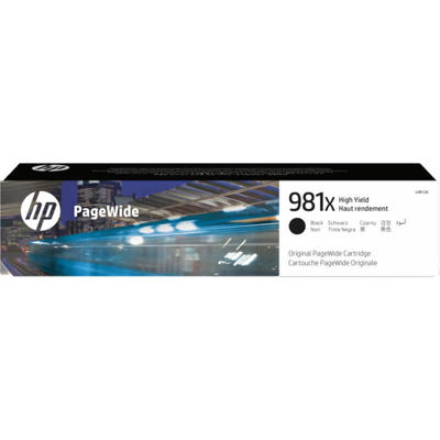 Farvepatron HP981X t/MFP-586, sort