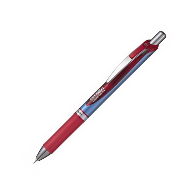 Rollerpen Pentel EnerGel rød 0,5mm BLN75-B needle