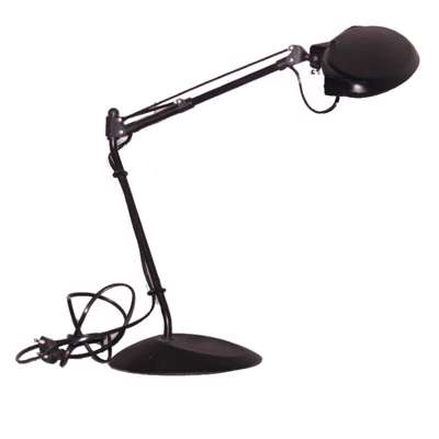 Lampe Luxo Spacemaster, sort, m/AN-holder