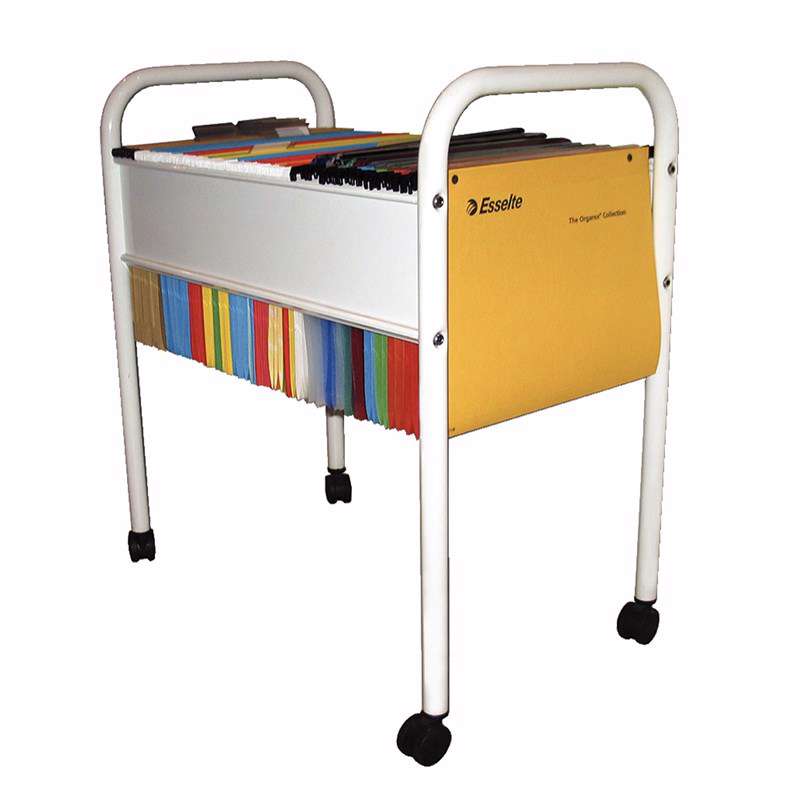 Hængemappevogn Esselte A4 åben hvid