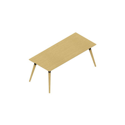 Konferencebord Dencon XL 1926 180x80 HPL eg/eg