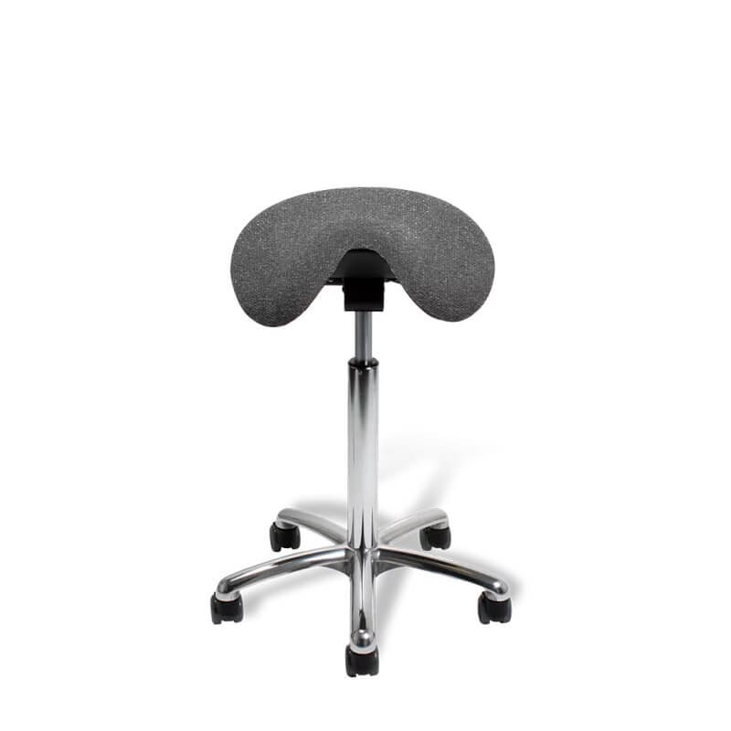 Sadelstol Vela Samba 400 stof sort