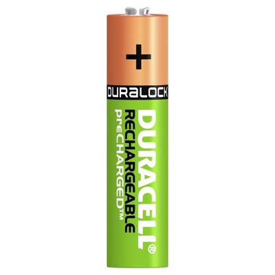 Batteri Duracell genopladelig AAA 750mAh 4stk/pak