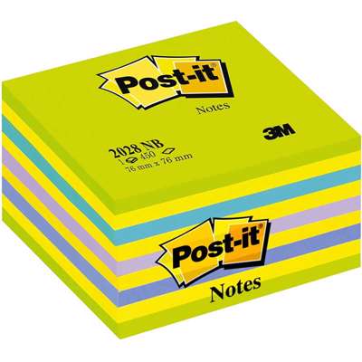 Post-it notes Kubus 76x76 2028NB