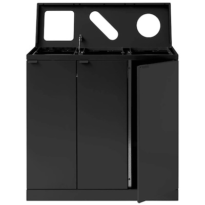 Affaldssystem affaldssortering Bica 869 3x65L form. i.k. sor