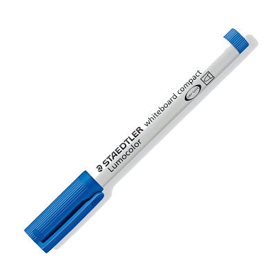 Whiteboard marker Lumocolor Compact 341 1-2mm blå