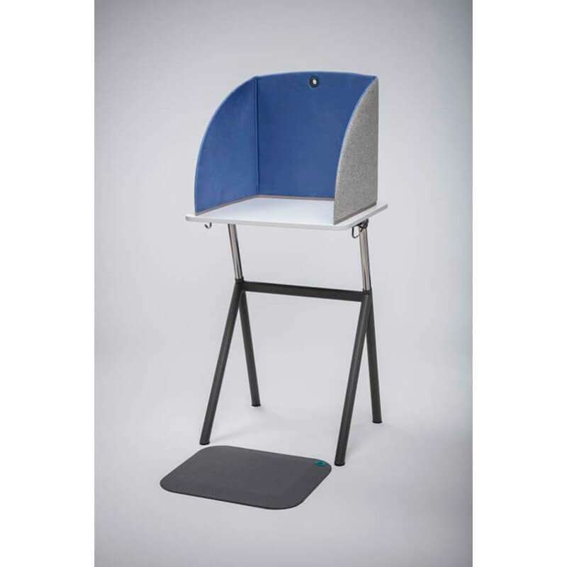 Bordskærm Standup 58 cm blå