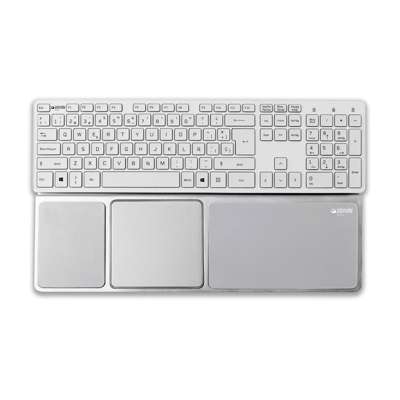 Jobmate Touch ergonomisk mus m/touchplade sølv