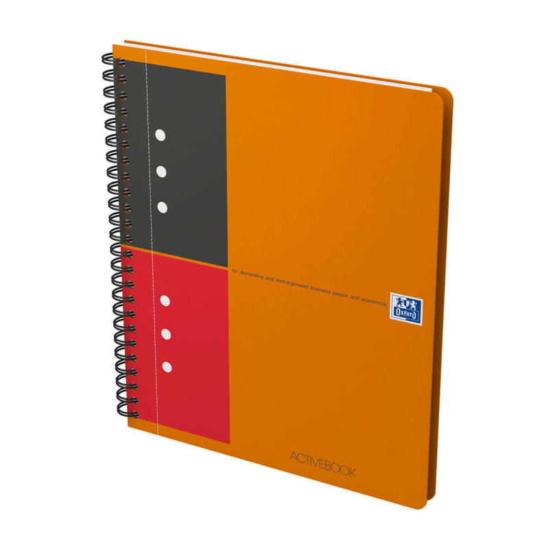 Activebook Oxford int. A5+ linjeret 80 blade