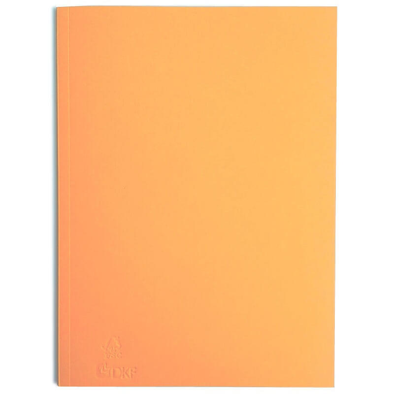 Mappe DKF nr. 300 A4 u/klap 801604, orange