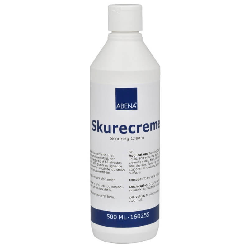 Skurecreme Abena u/farve+parf 500ml
