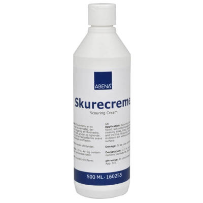 Skurecreme Abena u/farve+parf 500ml