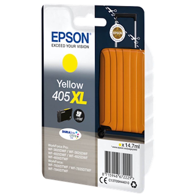 Farvepatron Epson T405XL t/7830-35-40 yellow