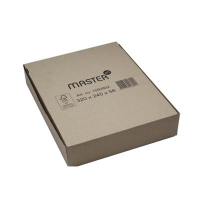 Arkivæske A4 brun 320x245x60mm