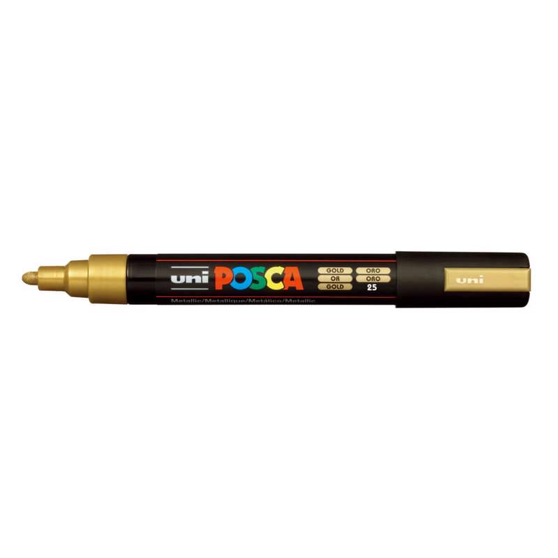 Marker Uni Posca PC-5M, guld 1560893
