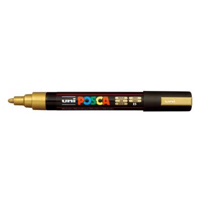 Marker Uni Posca PC-5M, guld 1560893