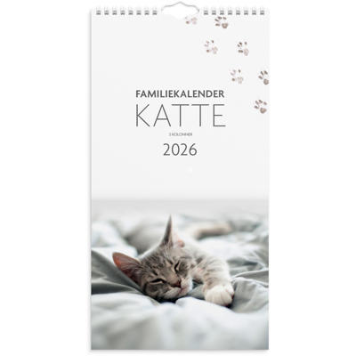 Familiekalender Katte 2026