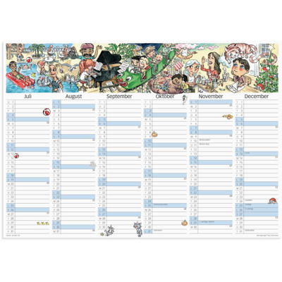 Vægkalender Otto Dickmeiss A3 2026