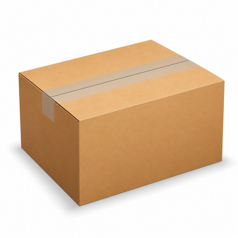 Papkasser 1-lags 190x190x105mm 4L - 3mm