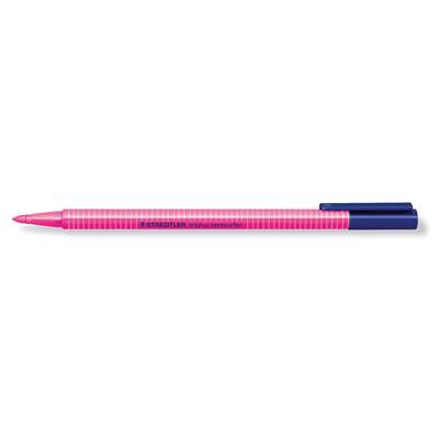 Tekstmarker Staedtler 362 Triplus 1-4mm rund neonpink /10stk