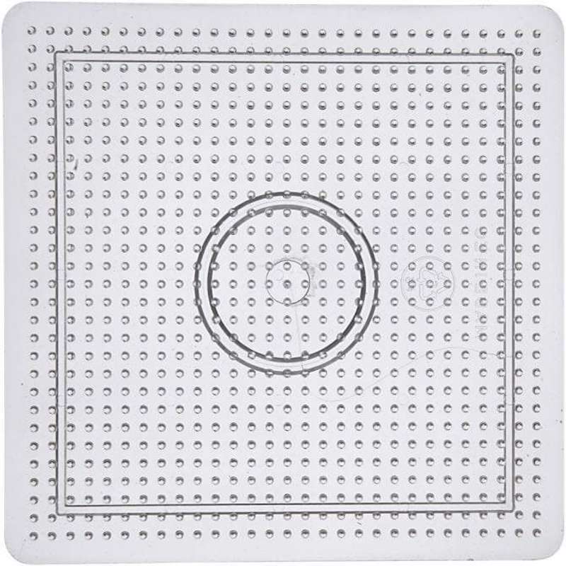 Perleplade Creas str. 14,5x14,5 cm transparent /10 stk.