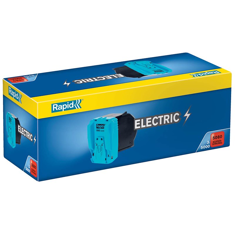 Hæfteklammekassette t/Rapid 5080e 3x5000stk/pk
