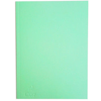Mappe DKF nr. 300 A4 u/klap 801602, grøn