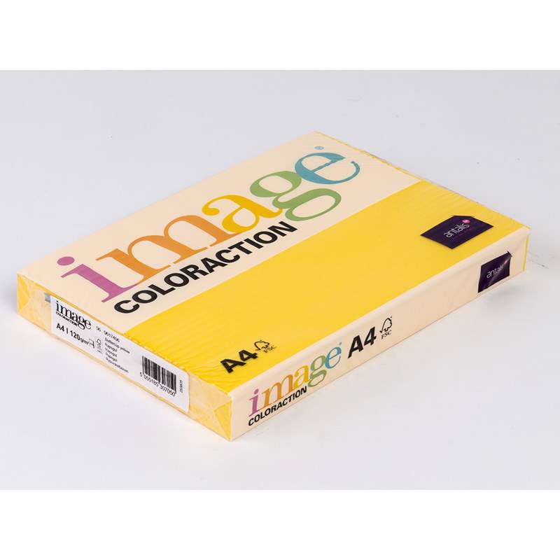 Kopipapir Image Coloraction A4 senepsgul IG50 120g 250ark/pk