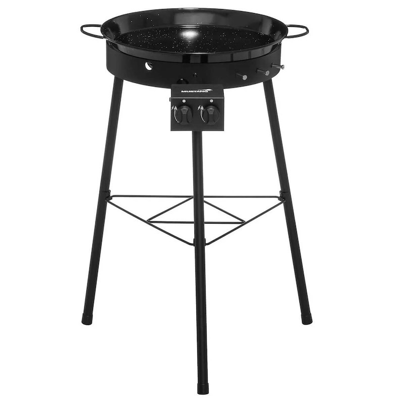 Stegeplade med stativ Mustang Premium L sort