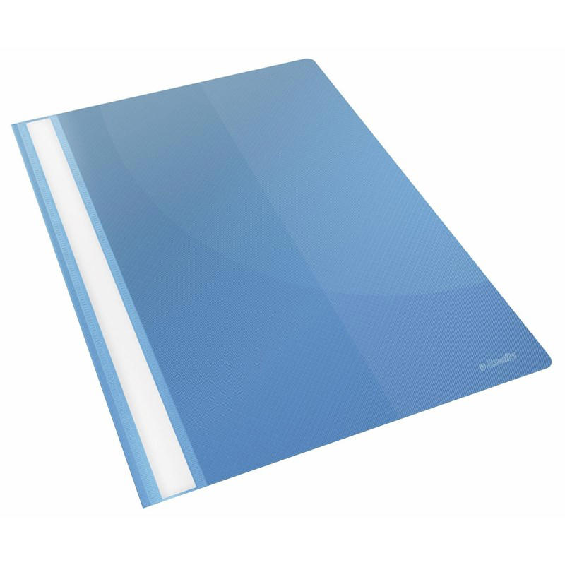 Tilbudsmappe Esselte PP blå A4 m/lomme 28346 /25