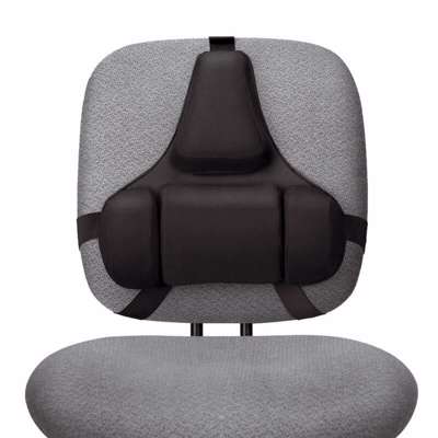 Rygstøtte Fellowes Professional Ultimate sort