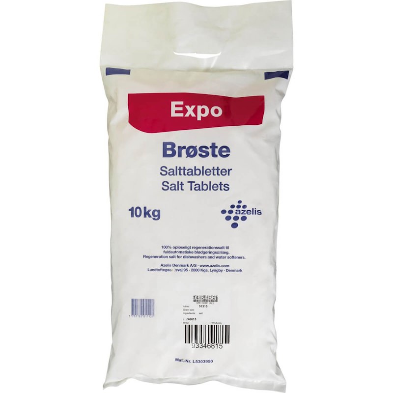 Salttabletter Brøste t/opvaskemask. blødg. 10kg