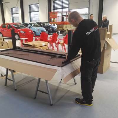 Levering & montering møbler