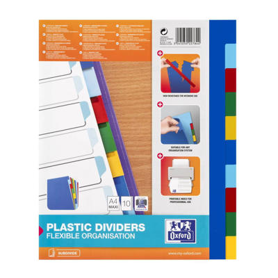 Faneblade Elba A4 Maxi PP 10 faner /25