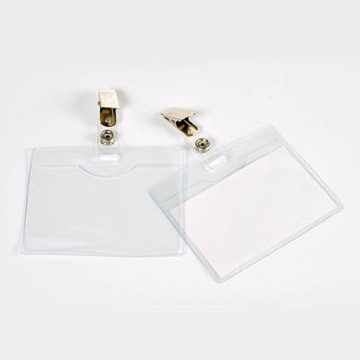 Navneskilte t/ID 60x90mm blød plast liggende format