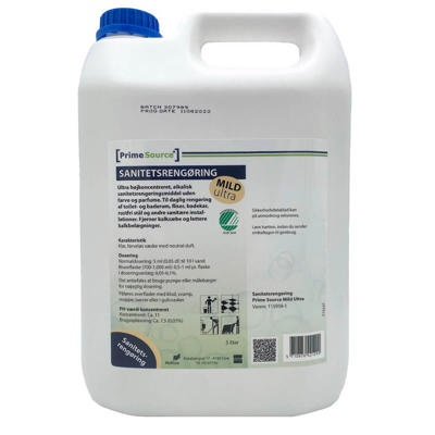 Sanitetsrens PrimeSource Ultra Mild højk u/farv-parf. 5l