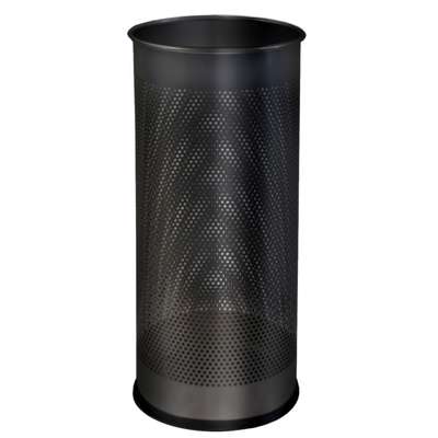 Paraplystand Twinco metal Ø270mm H590mm 28,5L sort