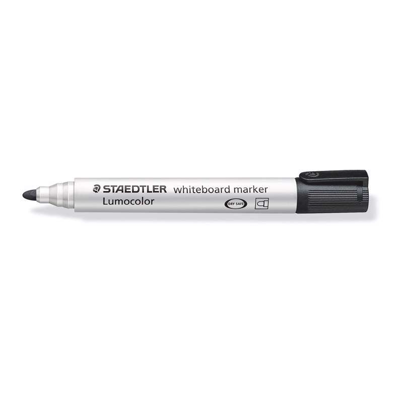Whiteboard marker Staedtler 351 sort Lumocolor 2,0mm rund
