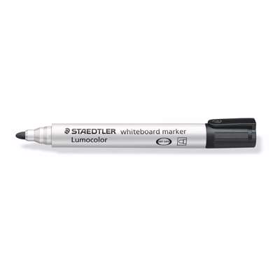 Whiteboard marker Staedtler 351 sort Lumocolor 2,0mm rund